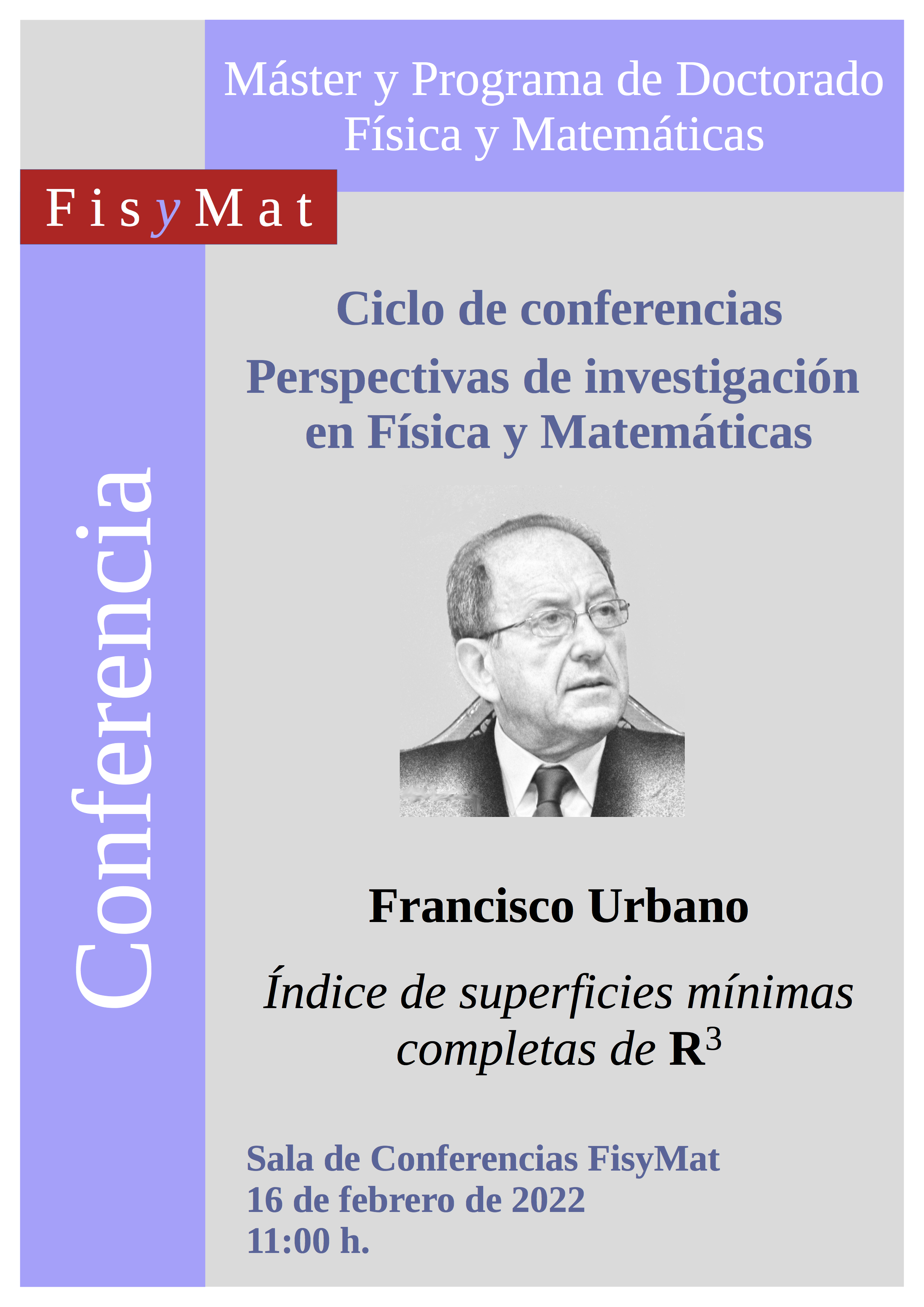 Conferencia Francisco Urbano
